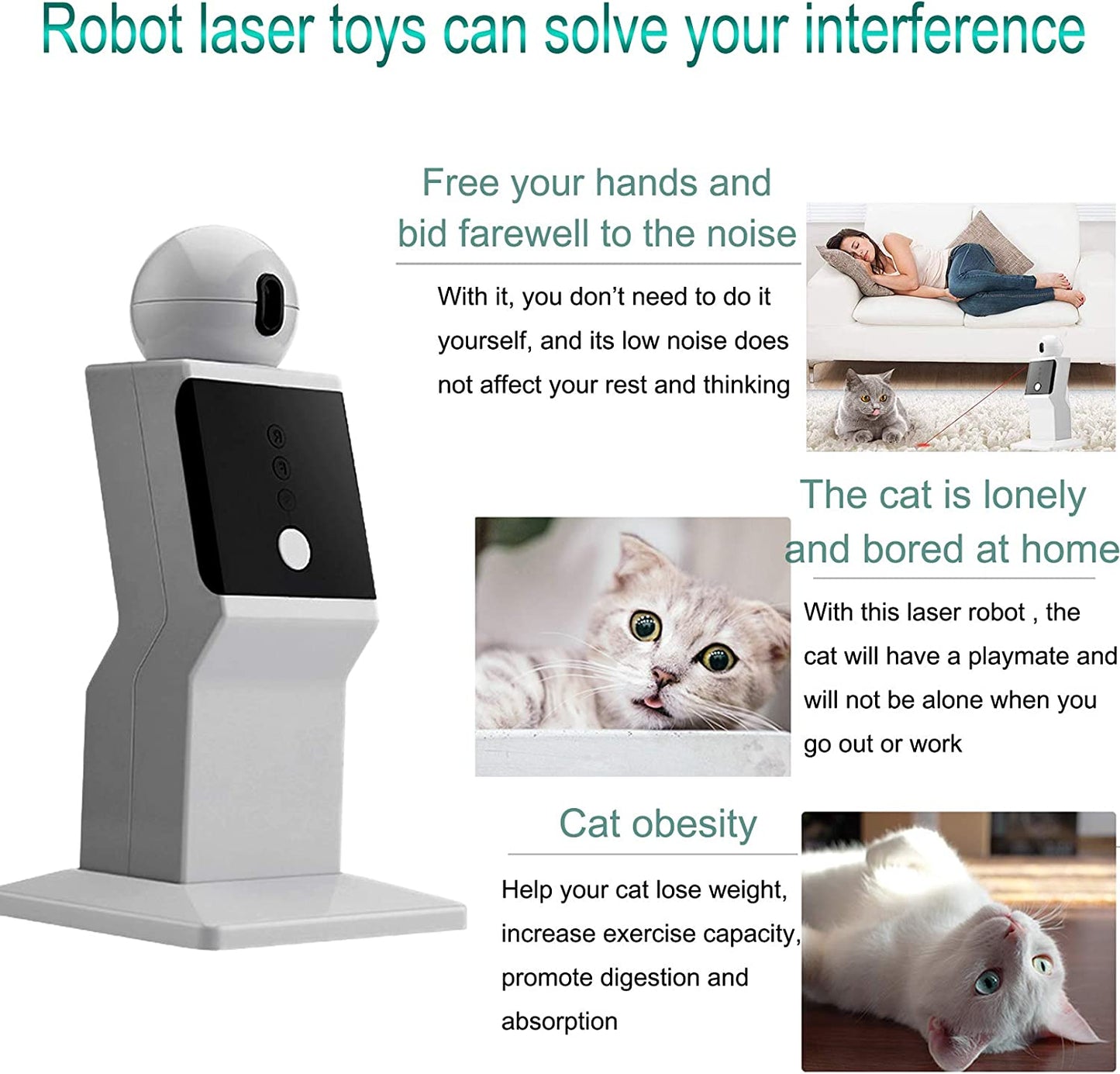 Automatic Laser Toy For Cats